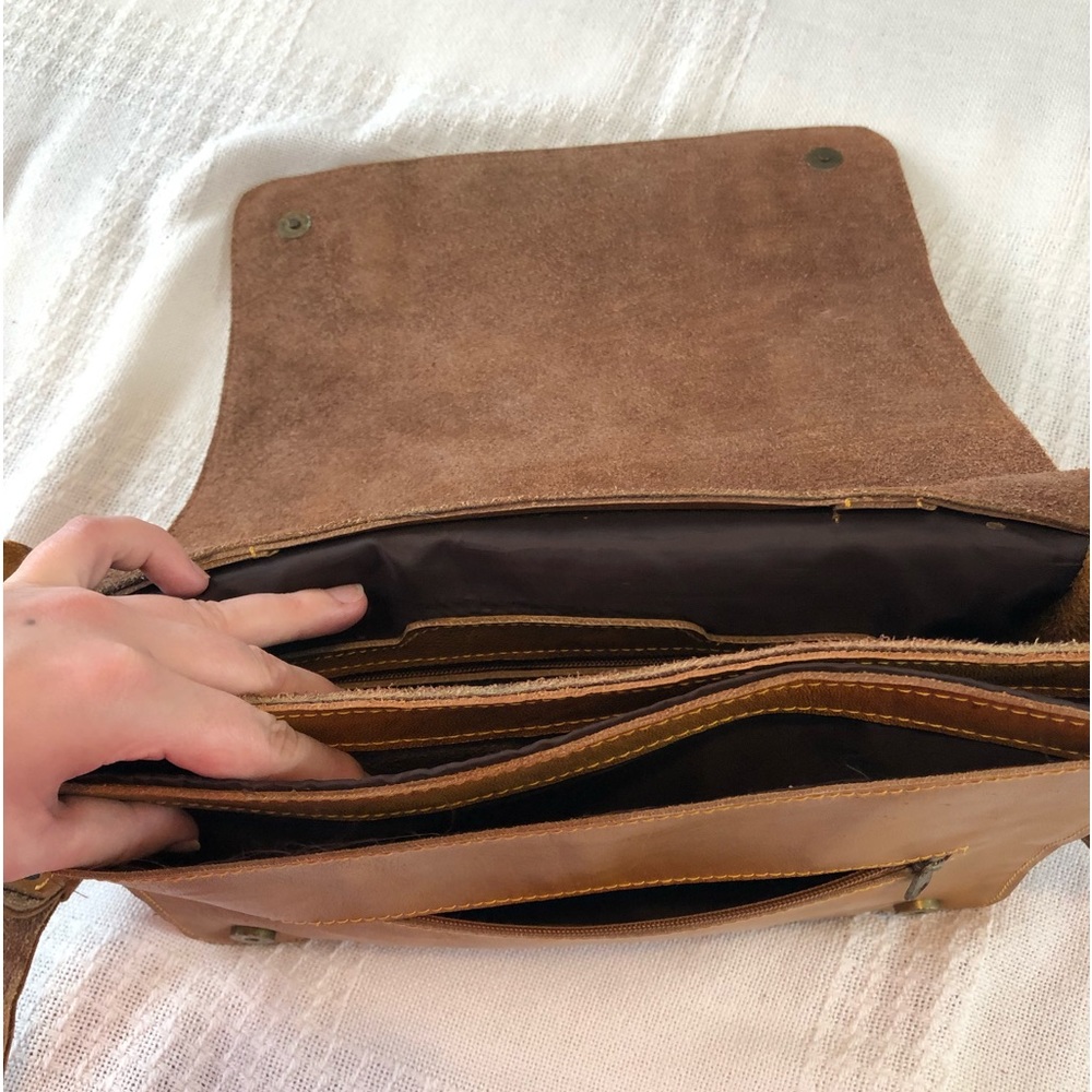 Camille leather bag 💼 for men’s - Picture 9 of 16